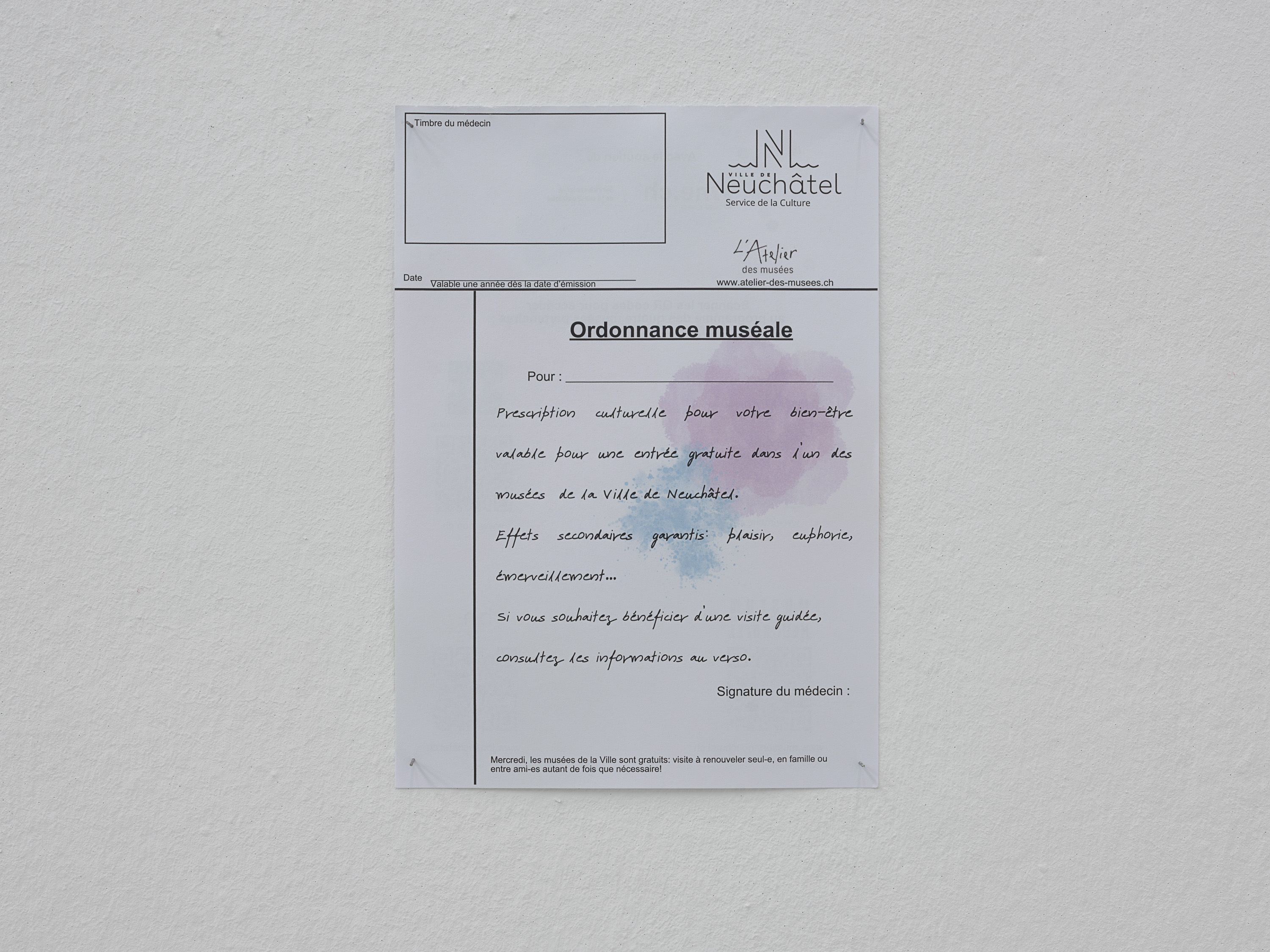 Standard Seating Height at CAN Centre d’art Neuchâtel